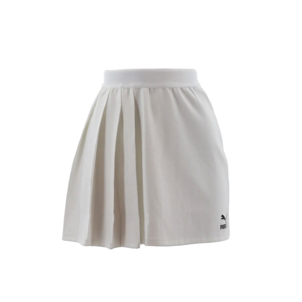 PUMA WOMENS CLASSIC ASYMMETRIC White SKIRT Sz X-small